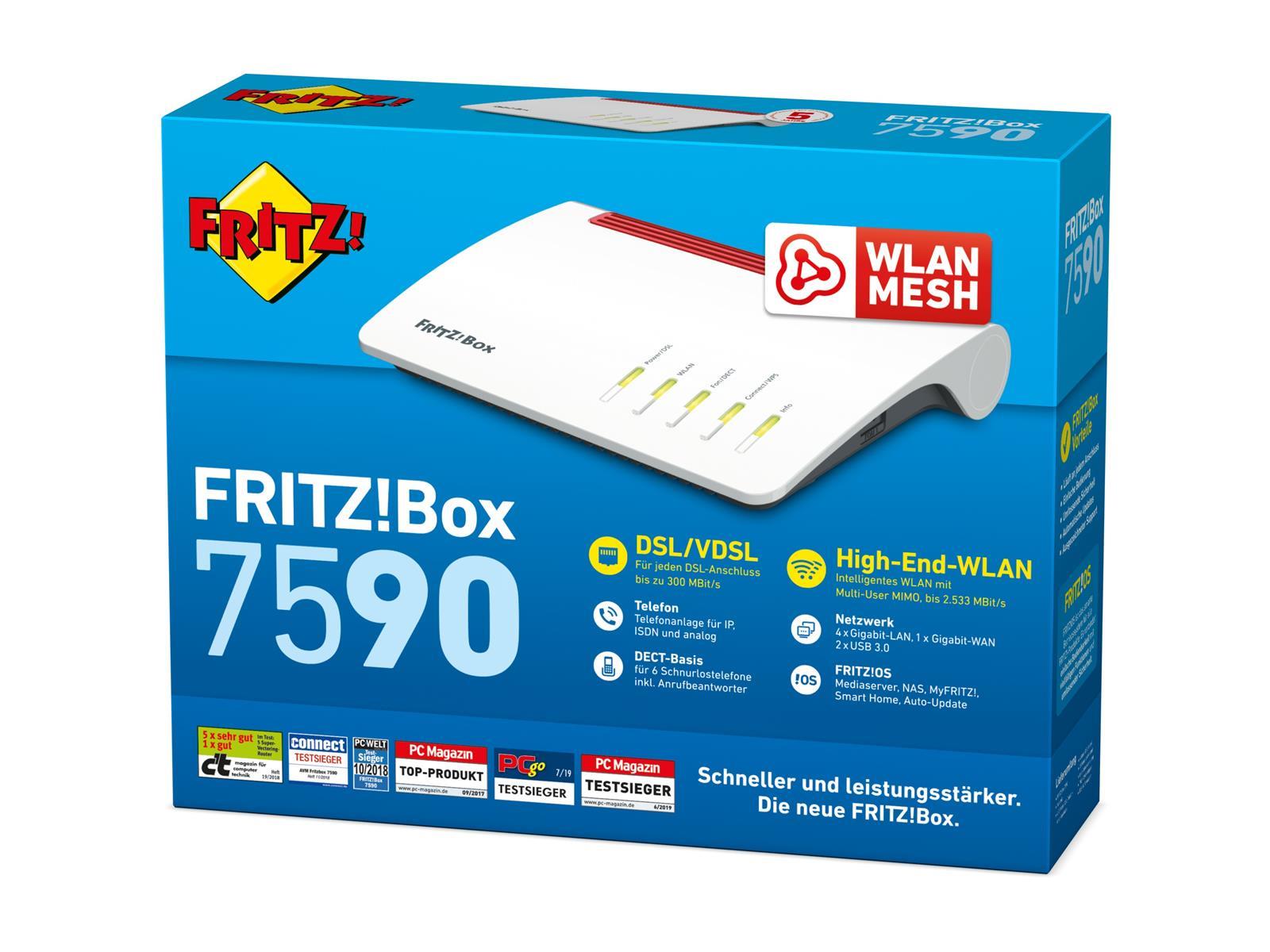 AVM Fritz!Box 7590 AX Wifi-6