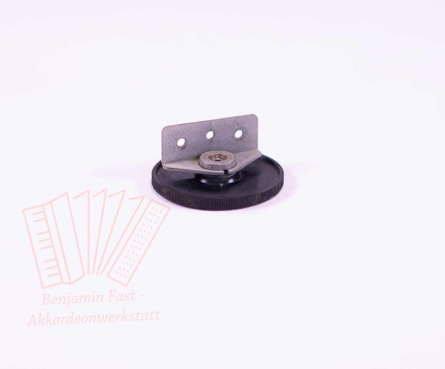 Bassriemen Verstellrad 45mm mit Halter, gebraucht