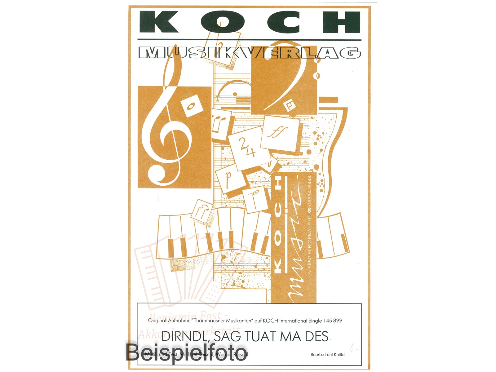 Dirndl, sag tuat ma des, Einzelausgabe - Antiquariat