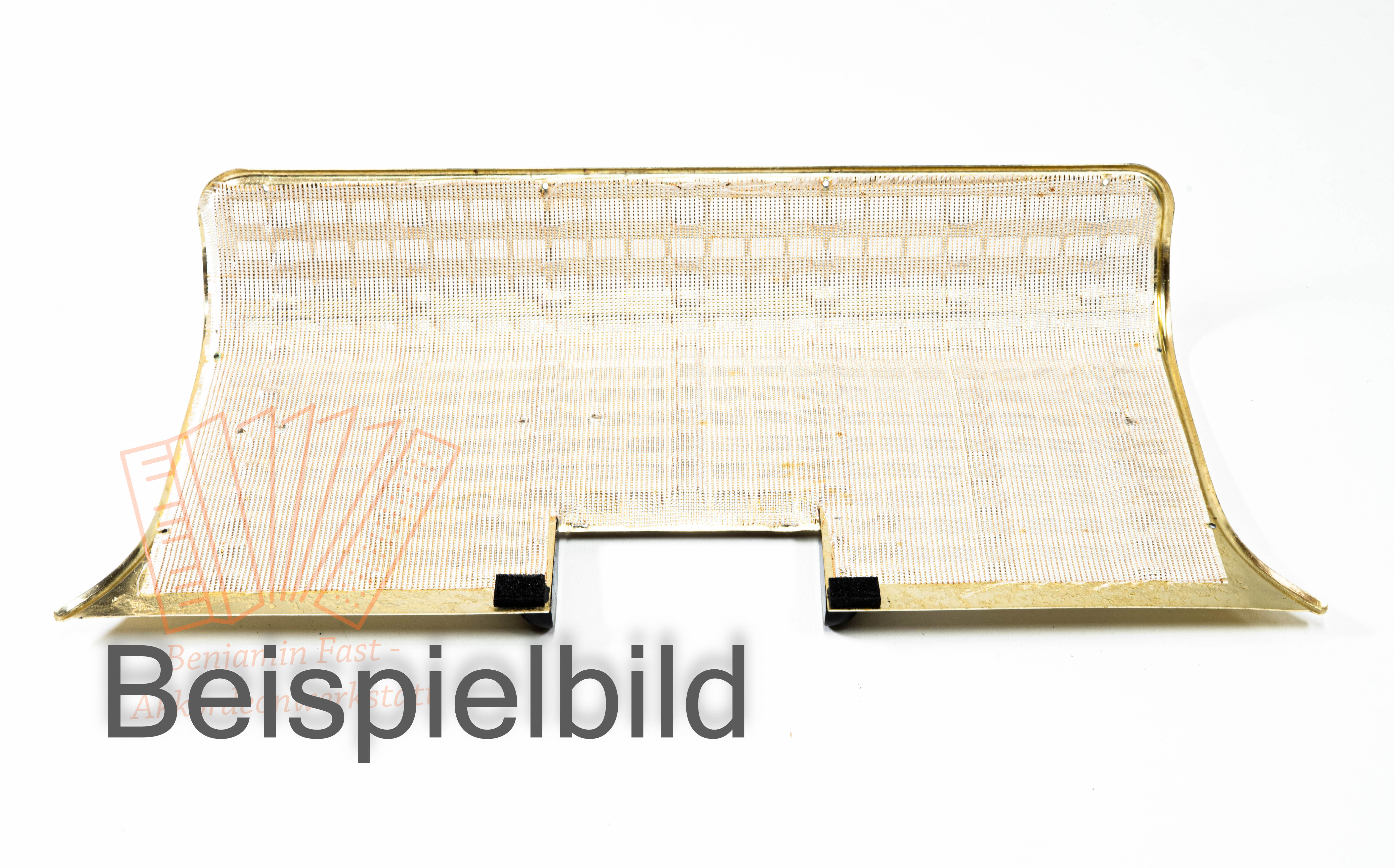 Diskantverdeck Hohner Concerto II schwarz/gold - gebraucht