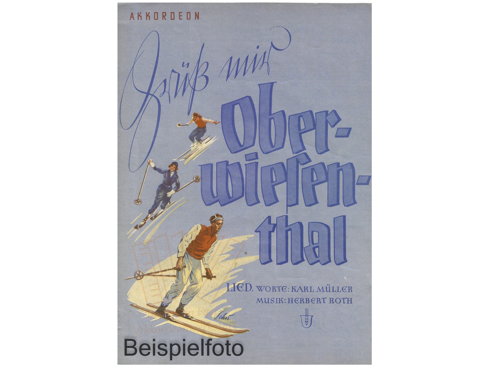 Grüß' mir Oberweisenthal, Einzelausgabe - Antiquariat