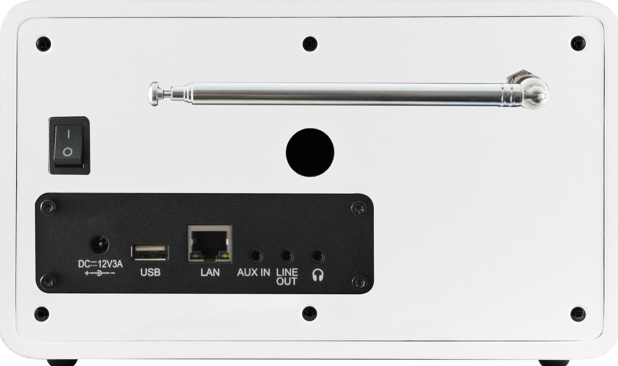 Radio Dabman i150 Imperial DAB+ UKW WLAN LAN weiß