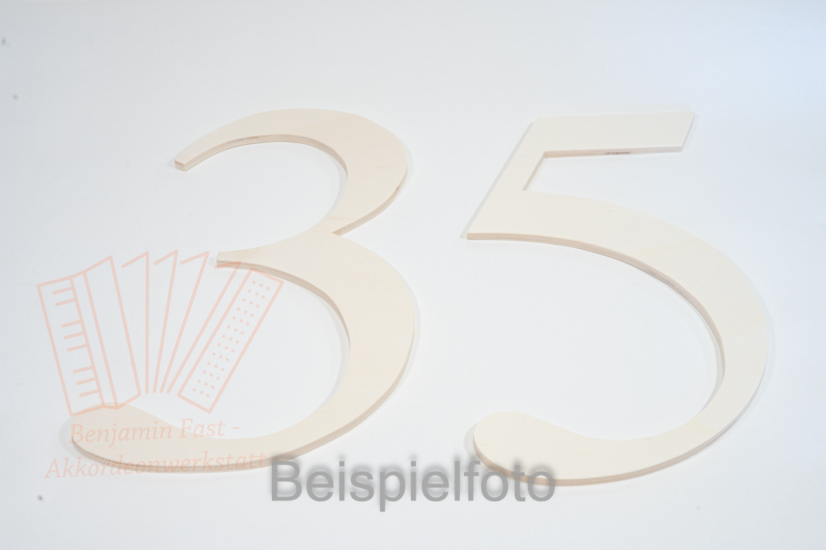 Buchstaben Zahlen Multiplex 10cm, 6mm stark Klein Z