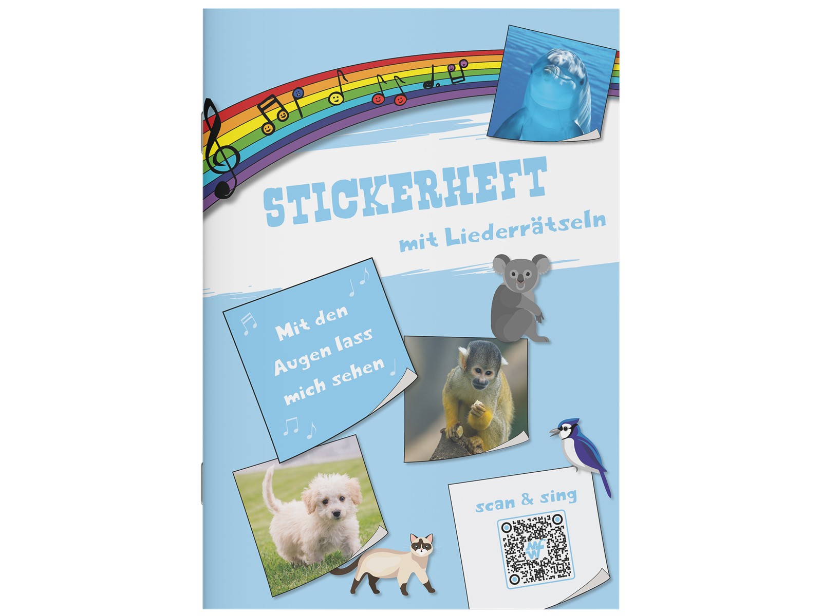 Stickerheft - Mit den Augen lass mich sehen Stickerheft - Mit den Augen lass mich sehen