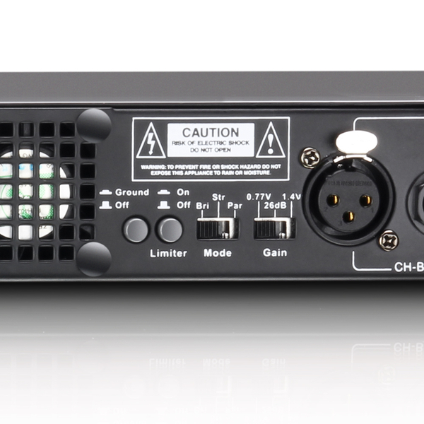 PA Endstufe Class D 2 x 100 W 4 Ohm