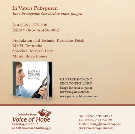 In Vaters Fußspuren, Hörbuch - CD