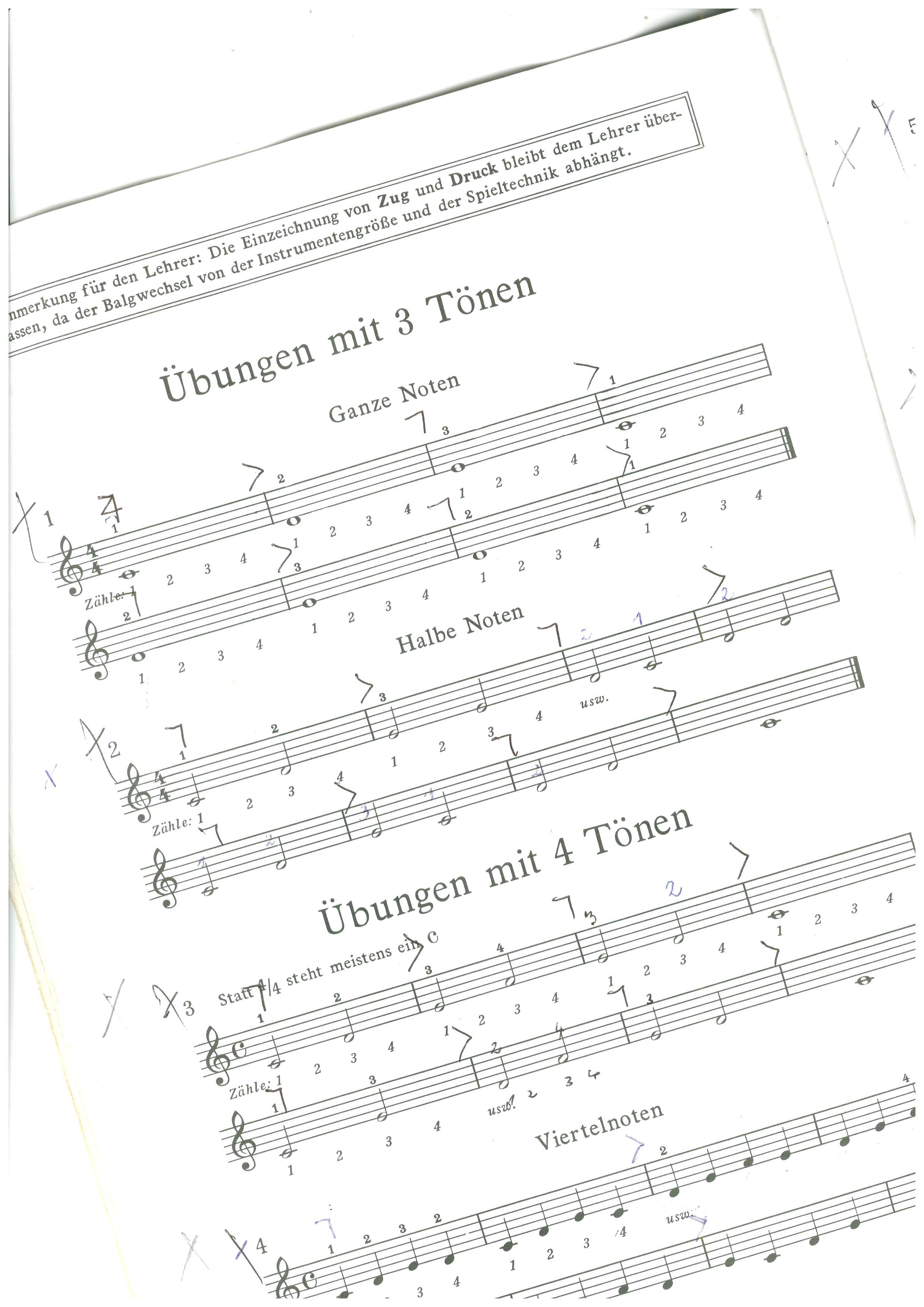 Neue Akkordeonschule Band 1 - Antiquariat B