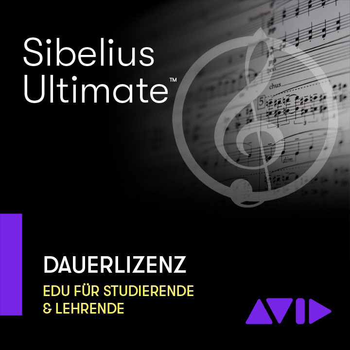 Sibelius Ultimate EDU Dauerlizenz - Download Einzelplatz Schulversion Sibelius Ultimate EDU Dauerlizenz - Download Einzelplatz Schulversion
