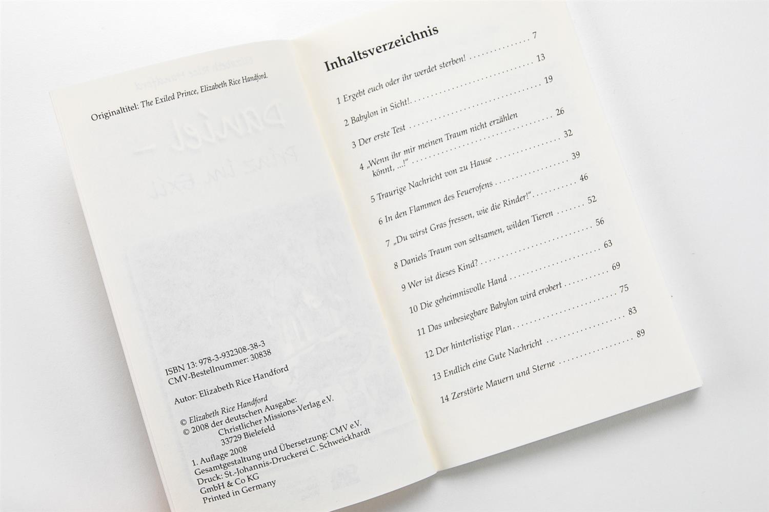 Daniel - Prinz im Exil, Handford