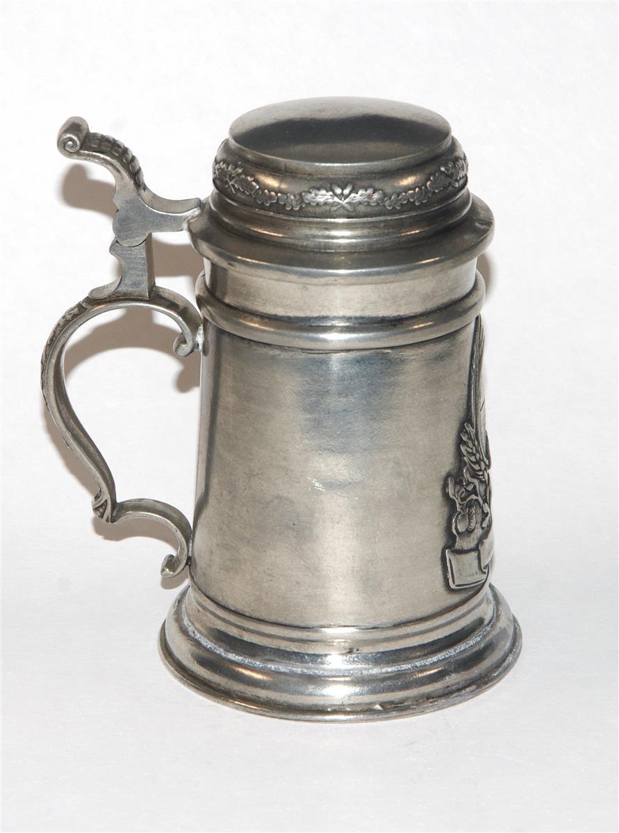 Bierkrug Zinnkrug Zinndeckel Bierkrug Zinnkrug Zinndeckel