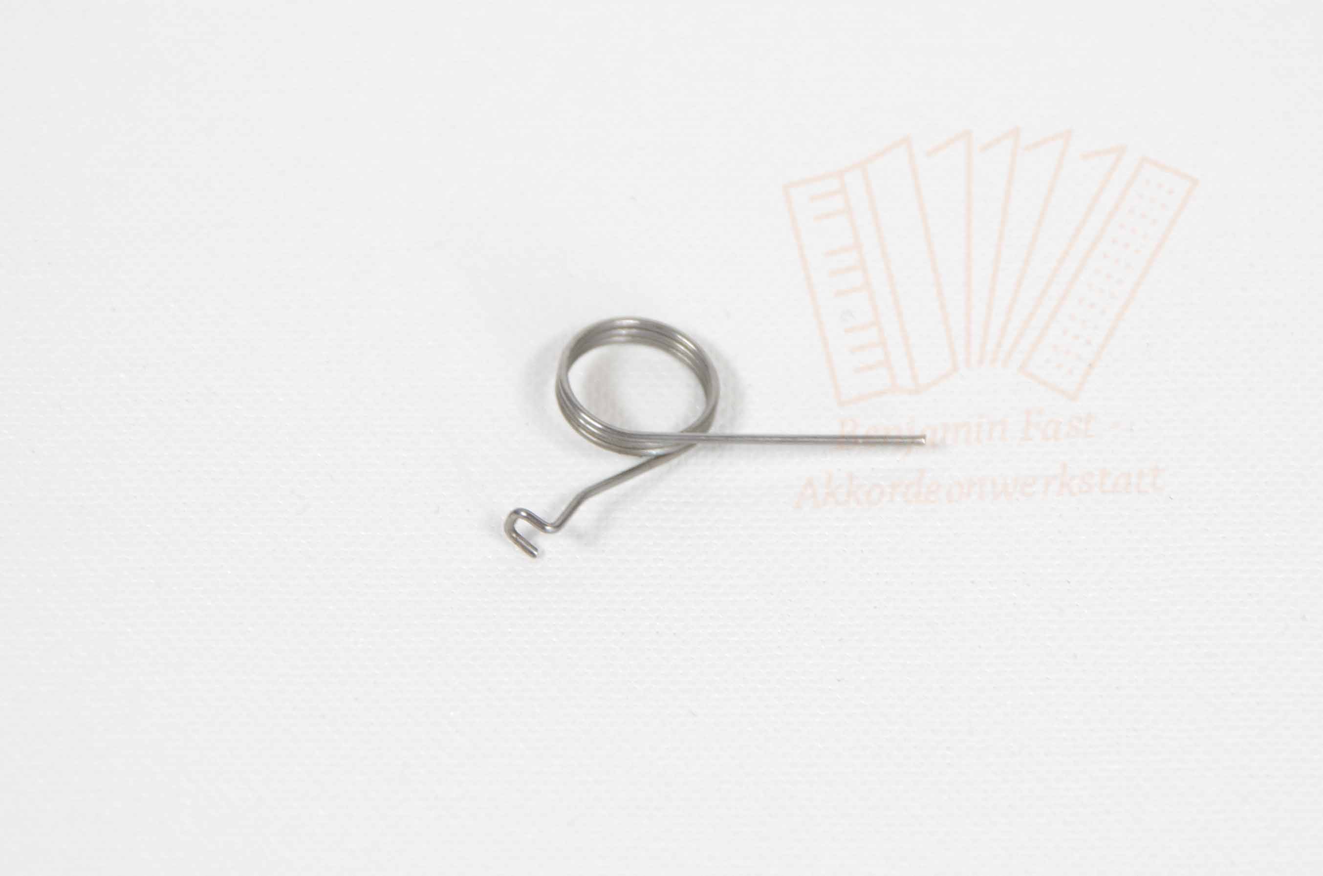 Balgverschluss Hohner Kniehebel Mechanikteile, gebraucht Feder