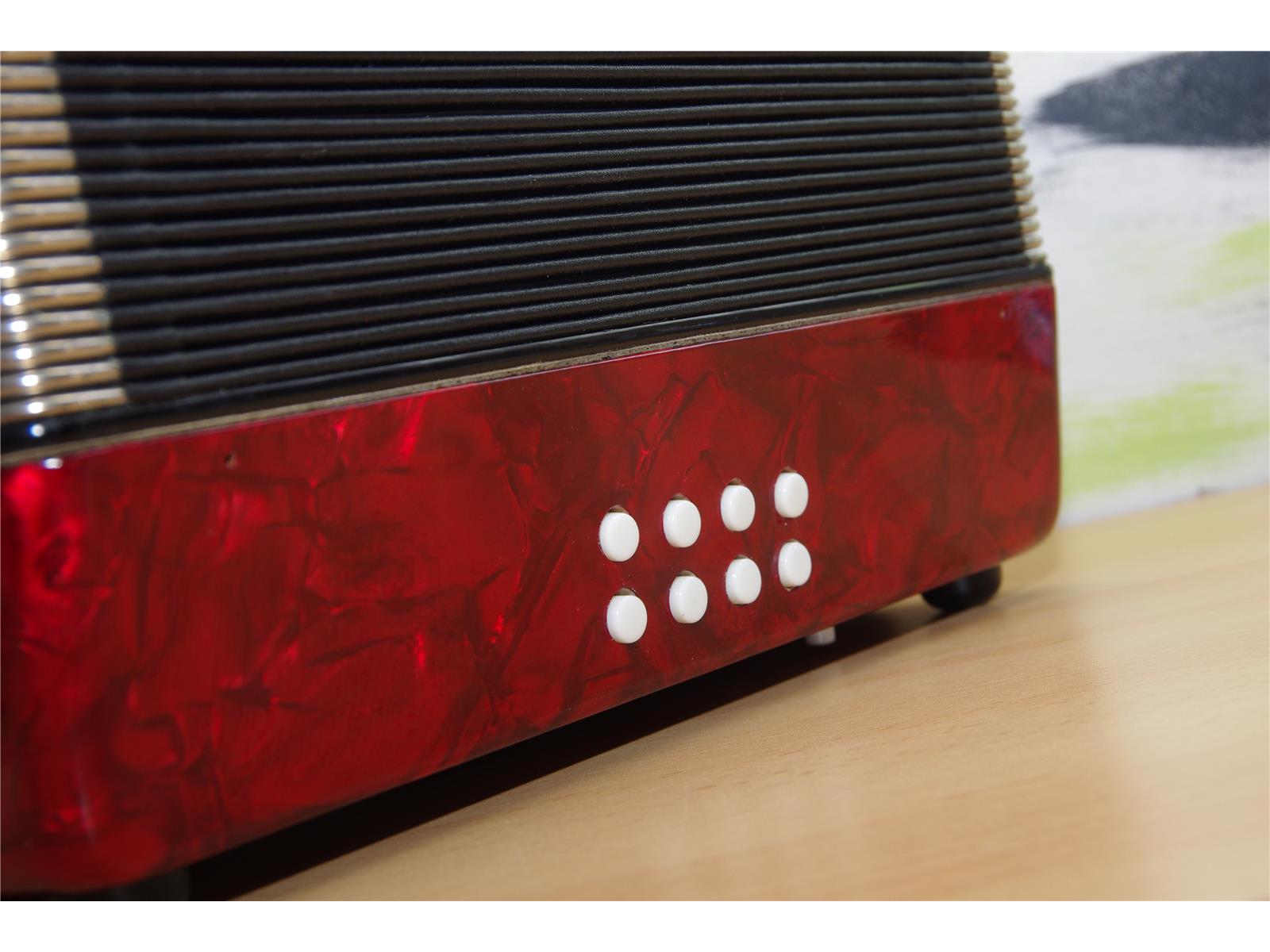 Diatonische Harmonika Meteor C-F - gebraucht