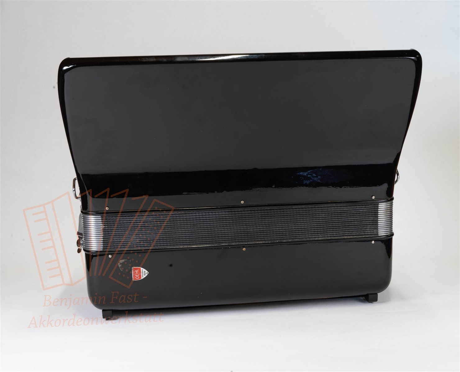 Akkordeon Serenelli 120 Bass schwarz, gebraucht