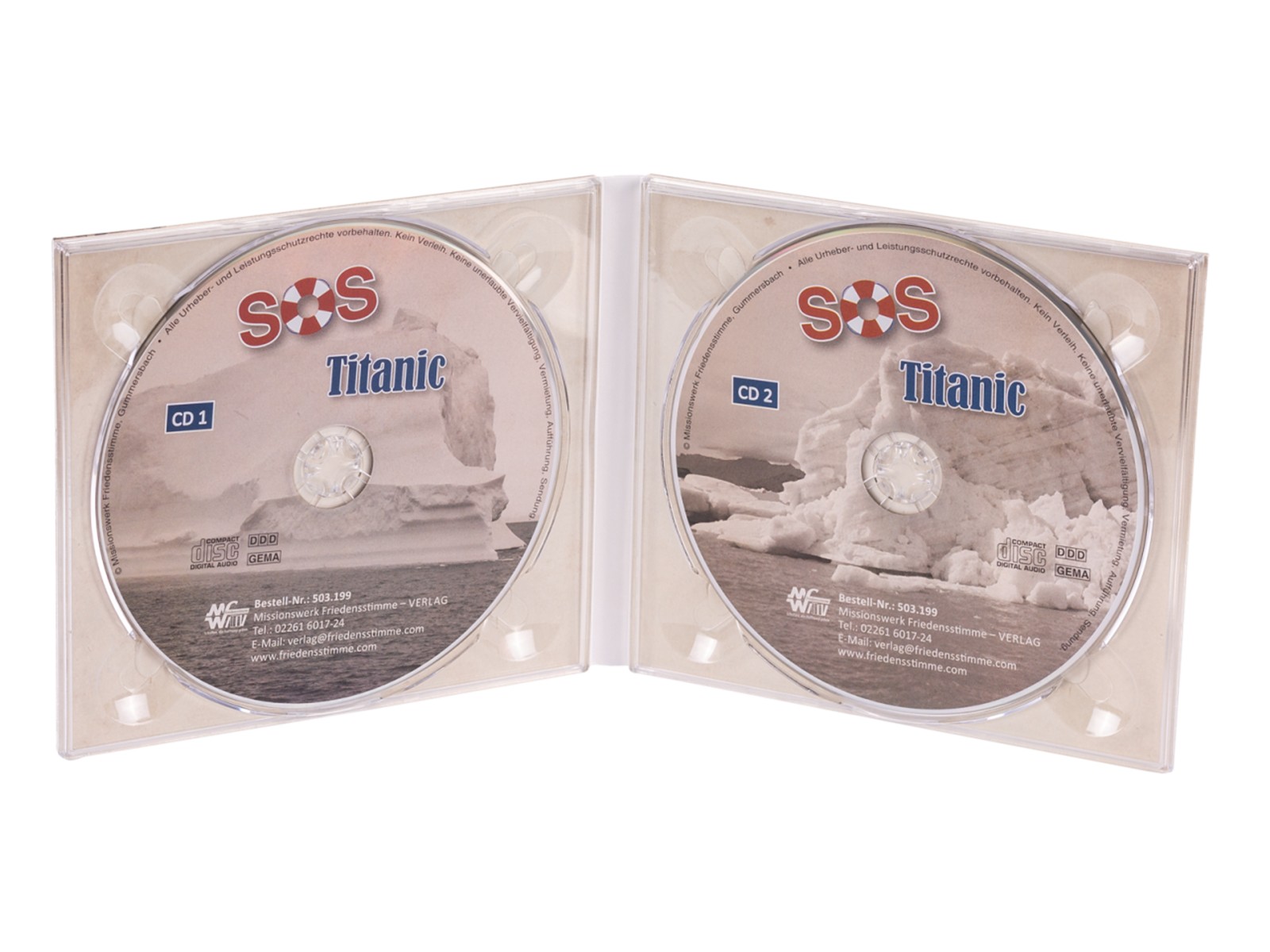 Hörbuch 2 CDs - SOS Titanic Hörbuch 2 CDs - SOS Titanic