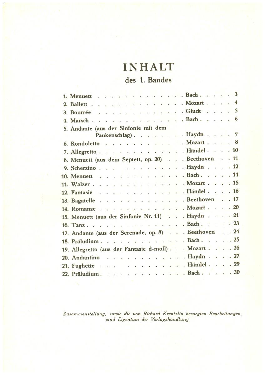 Einführung in die Klassiker 1, Krentzlin - Antiquariat