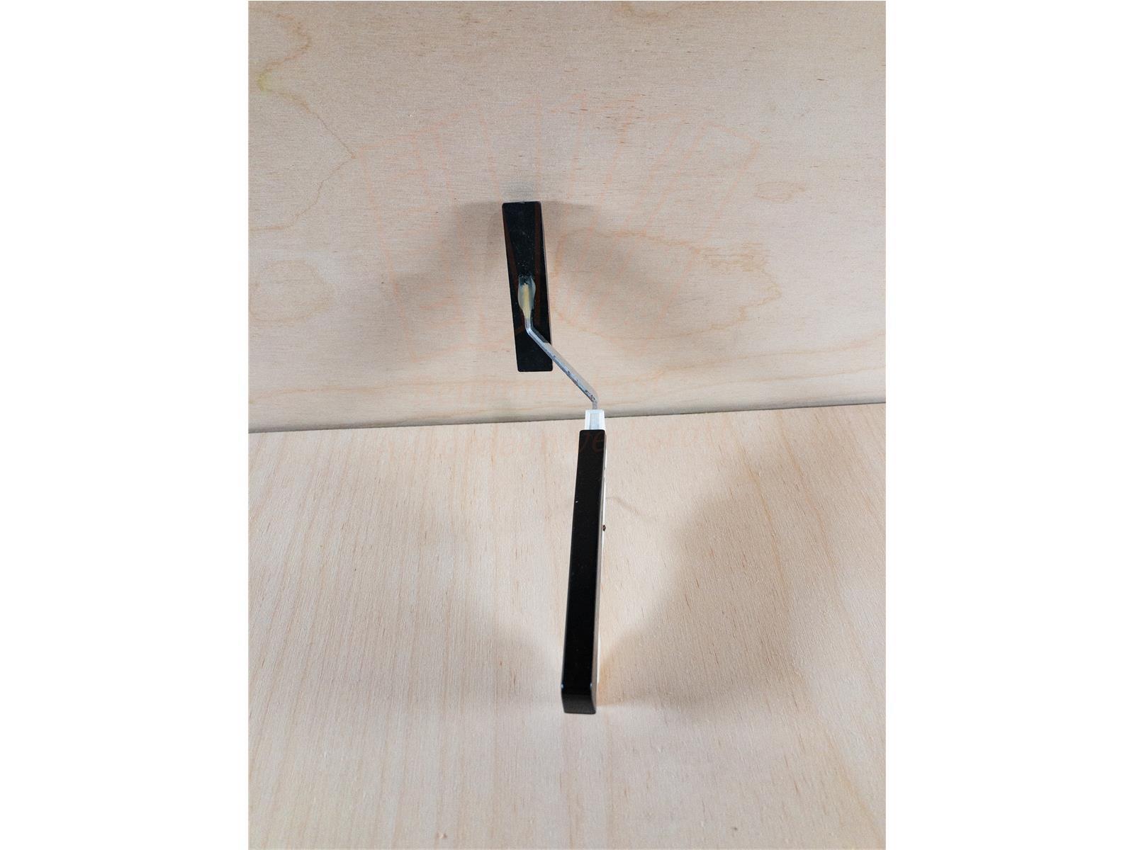 Schwarze Taste Hohner Atlantic IV N komplett, gebraucht gerade