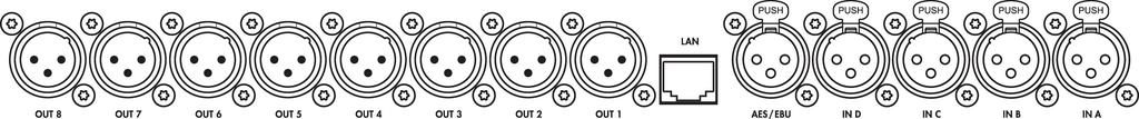 Lautsprechermanagement DSM-48DT Monacor