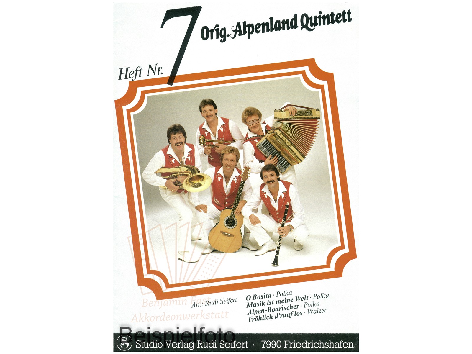 Original Alpenland Quintett 7 - Antiquariat