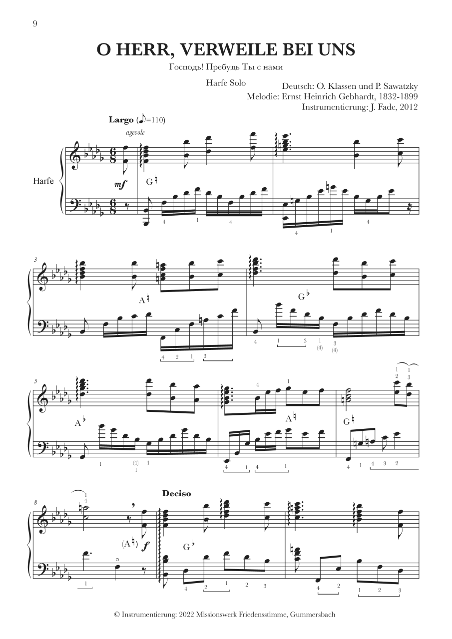 Partitur - Lobt Gott (Heft 3)