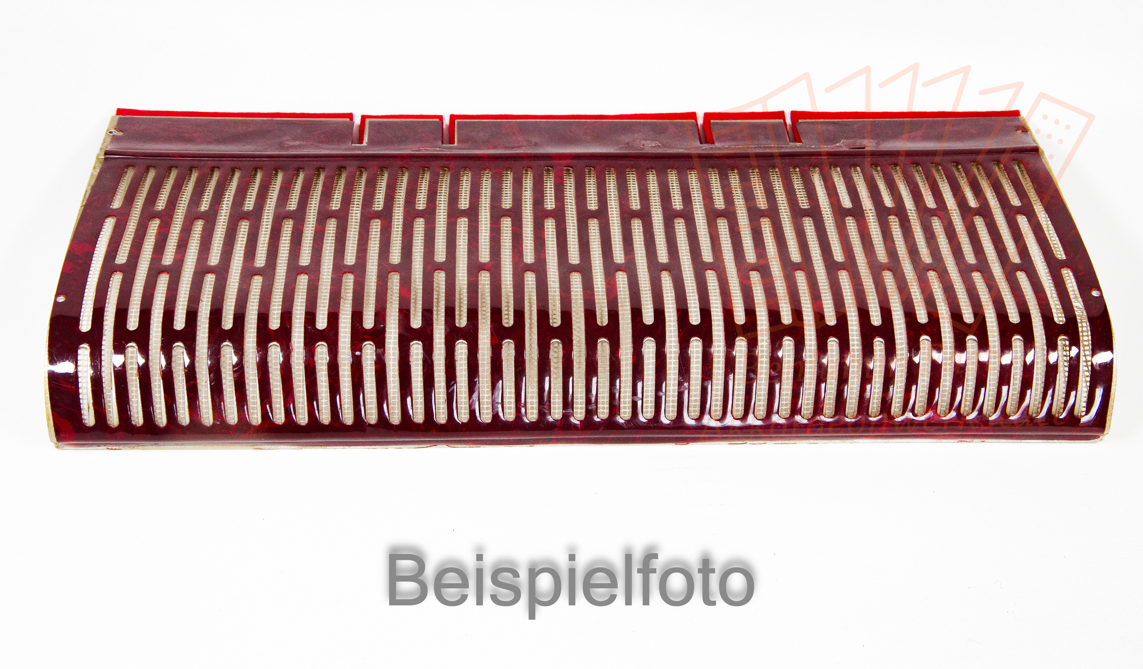 Diskantverdeck Cantulia 36cm rot - gebraucht