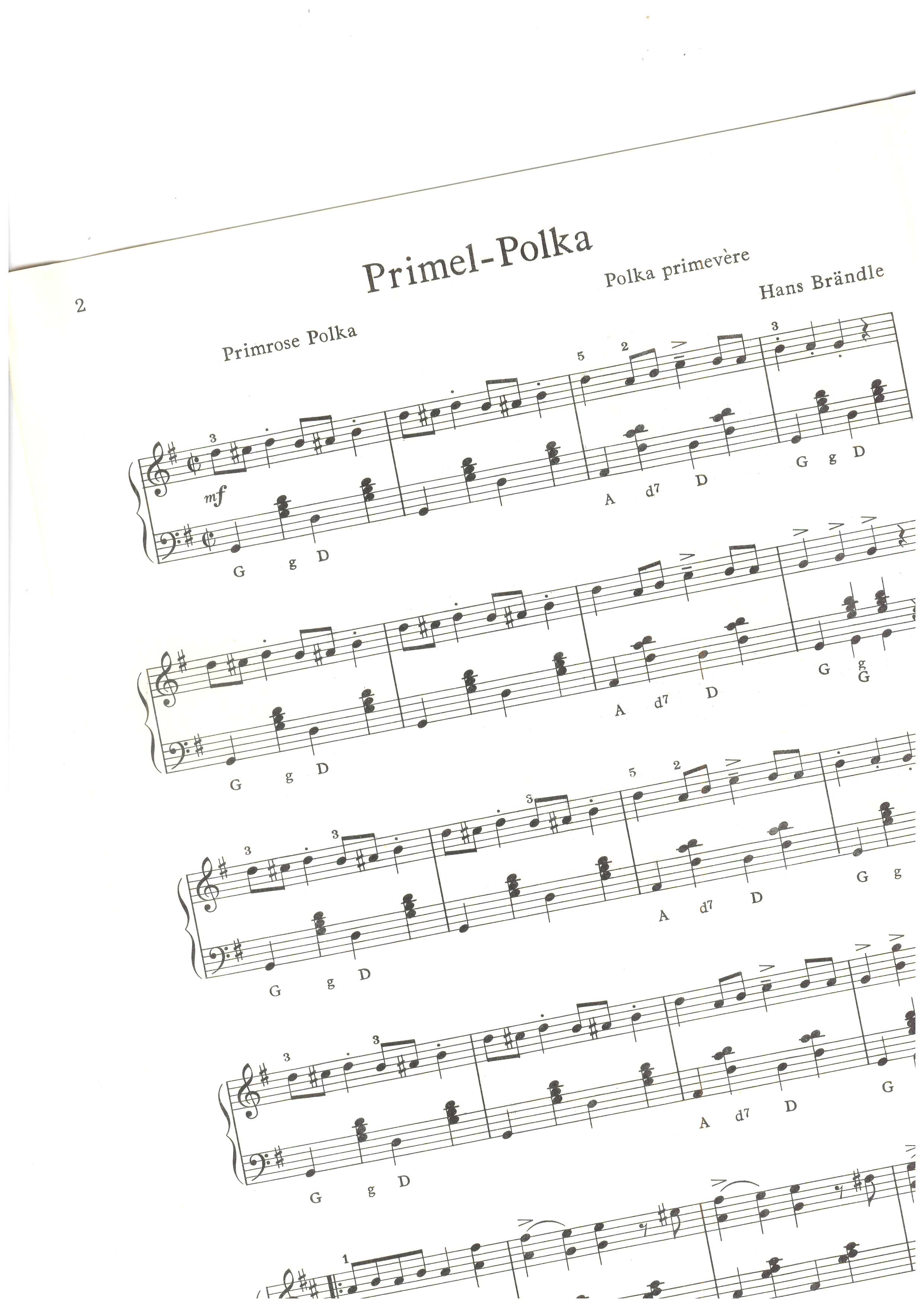 Lustige Harmonika 5, Hans Brändle + 2. Stimme