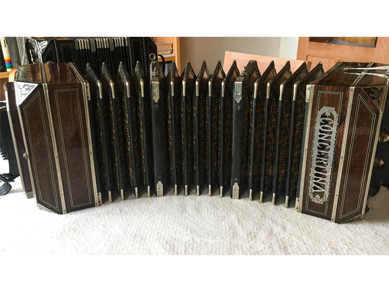 Konzertina diatonisch G-Dur - Carlsfelder Griffweise - gebraucht