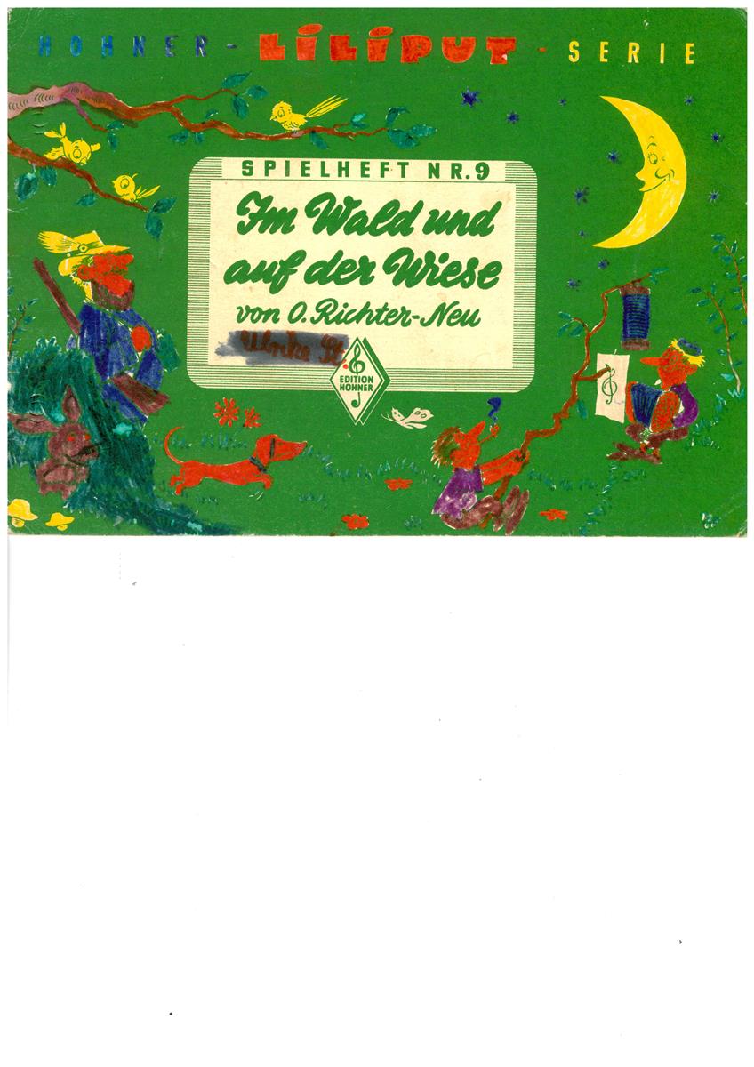 Im Wald und auf der Wiese 9 - Antiquariat (Liliput Serie)