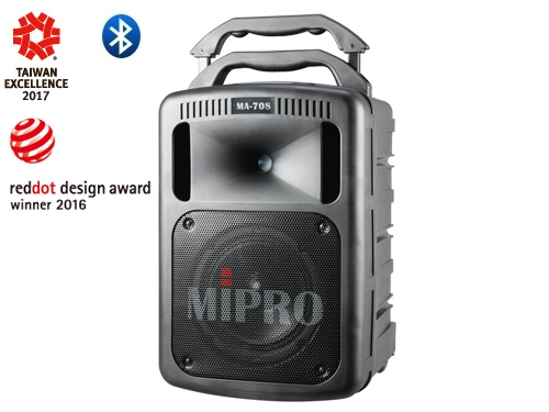 Mobiler Lautsprecher Mipro MA-708 Akku mit CD-Player