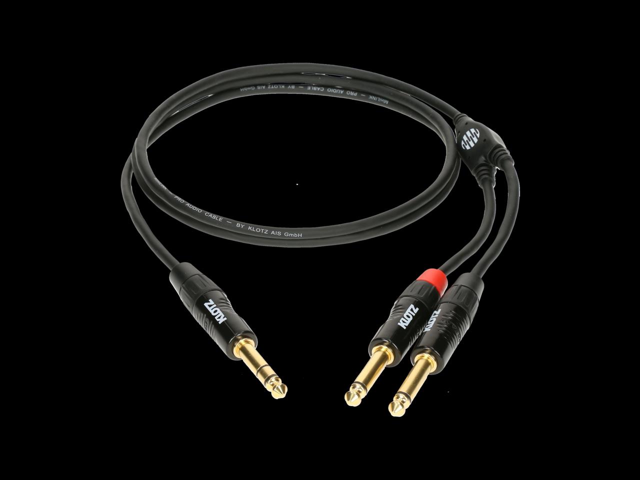 Kabel MiniLink Pro insert Klinke 6,35 mm - 2 x Klinke 6,35 mm 600
