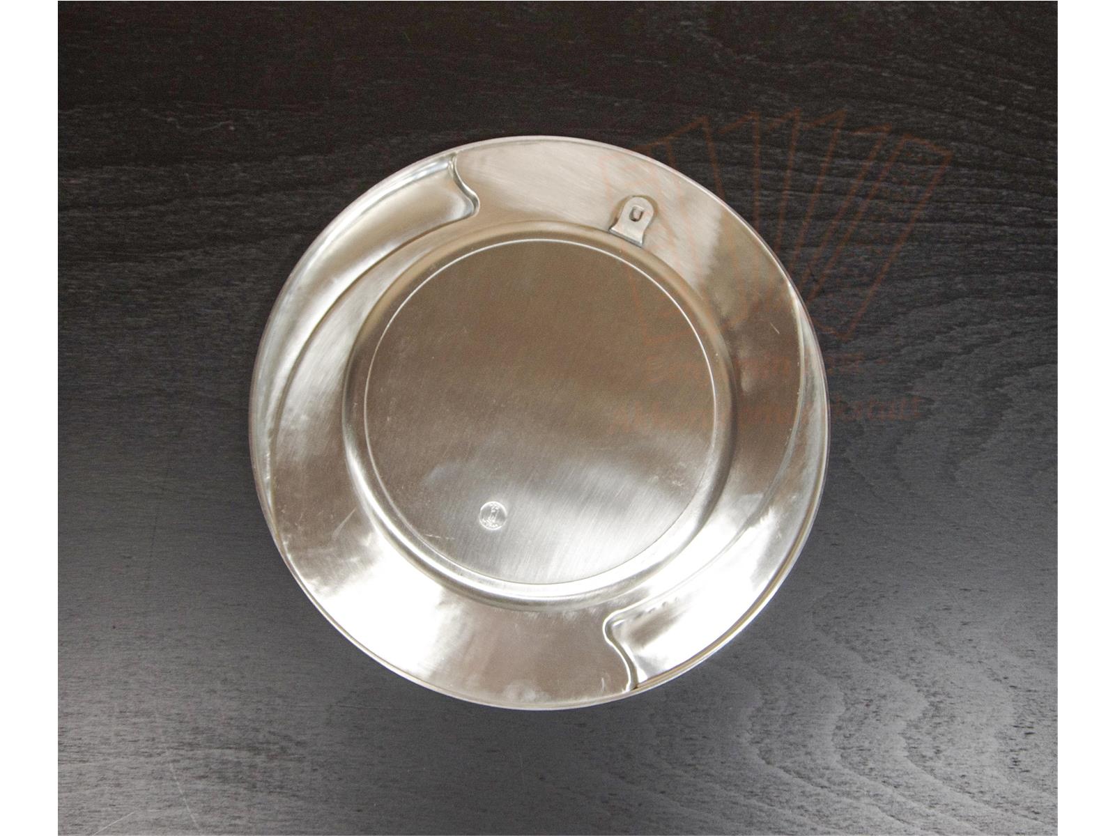 Teller aus Zinn NewEdge neutral 24cm zum Gravieren (ohne Gravur)