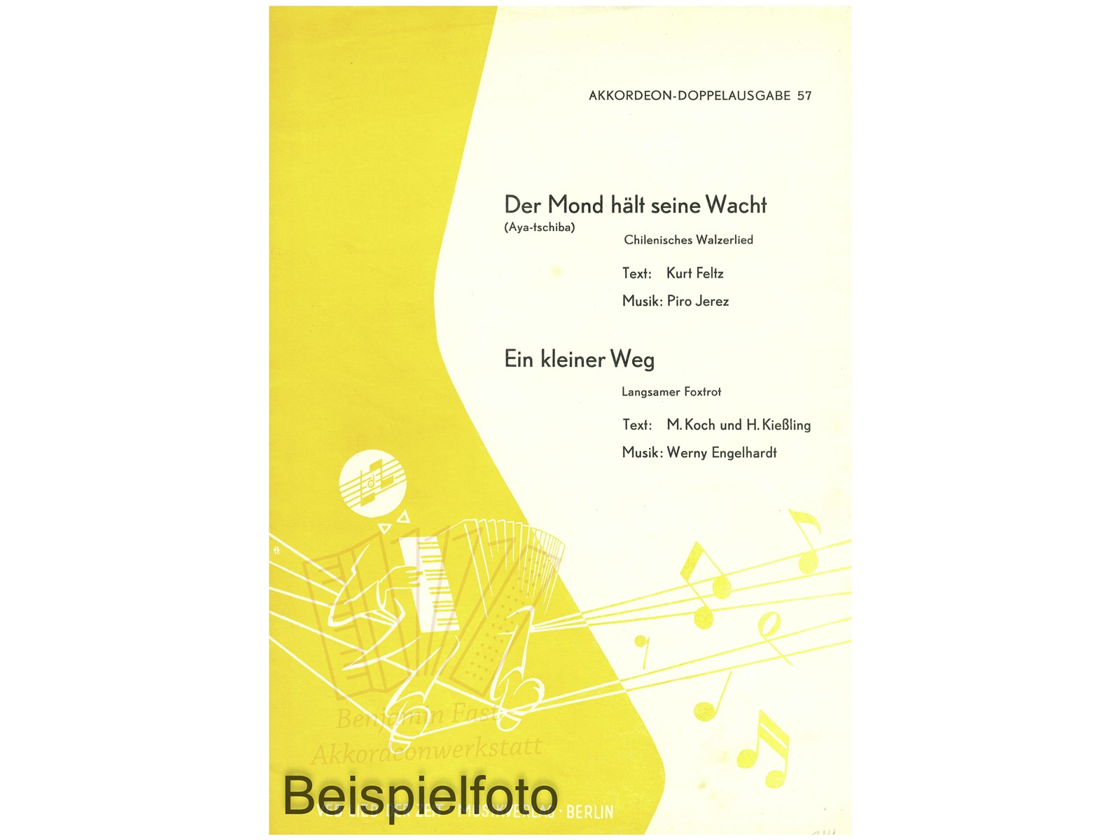 Akkordeon-Doppelausgabe 57 - Antiquariat