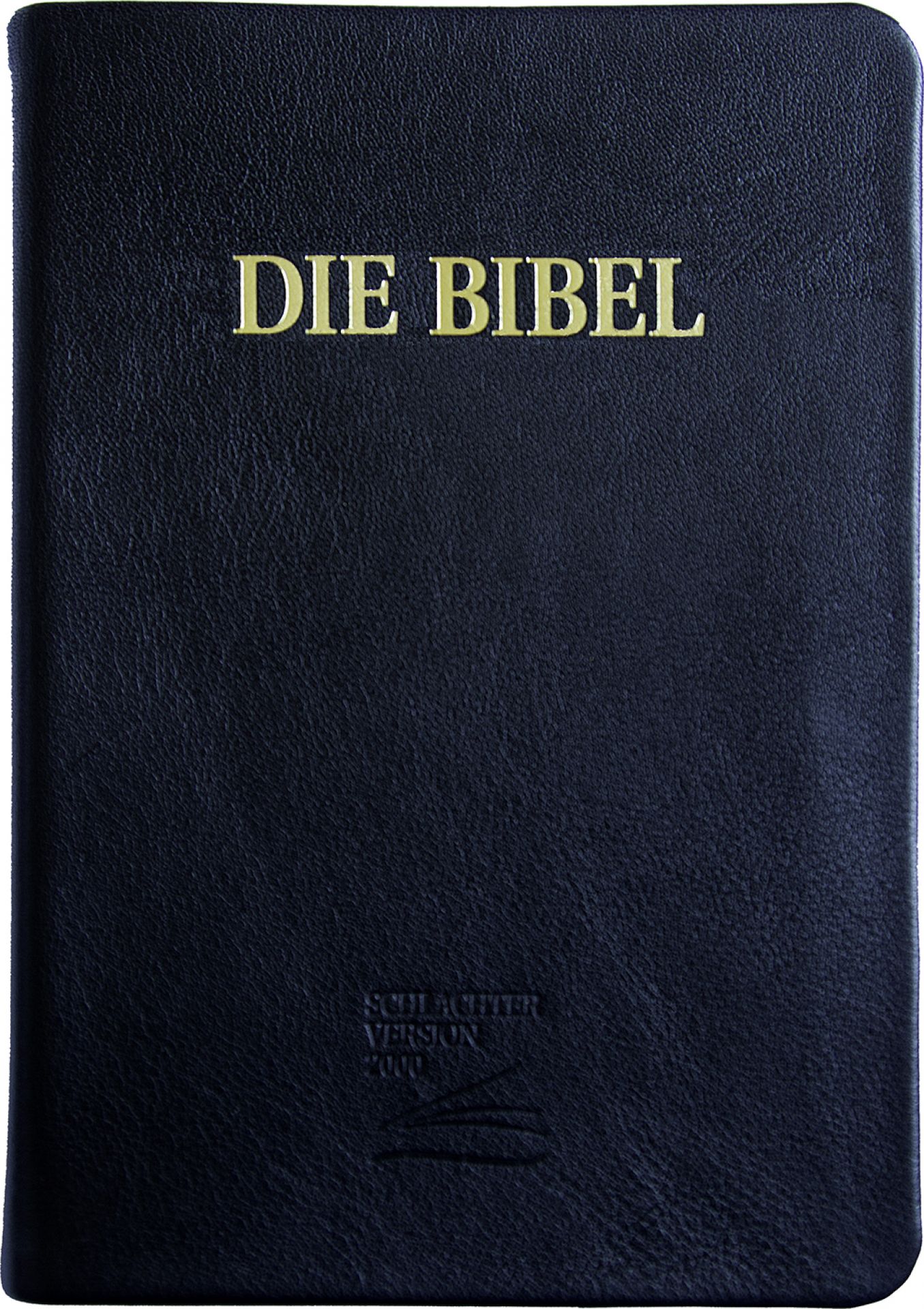 Schlachter 2000 - Großdruckausgabe (Softcover, schwarz, Goldschnitt)