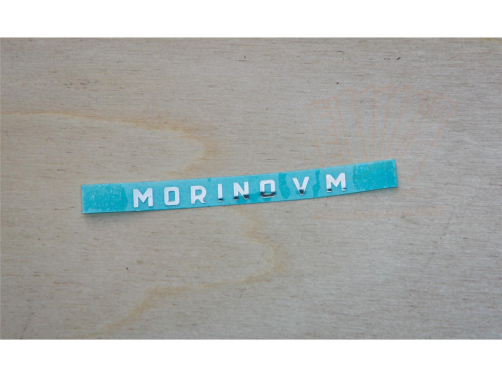Schriftzug "MORINO V M"