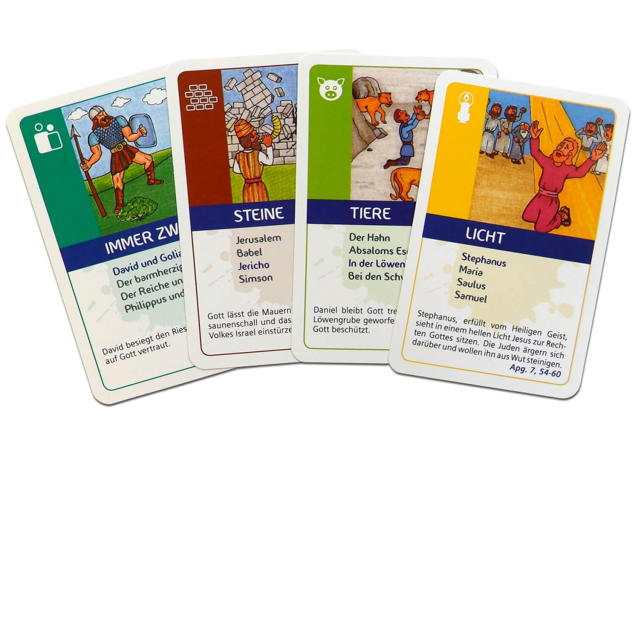 Kartenspiel - Bibel-Quartett