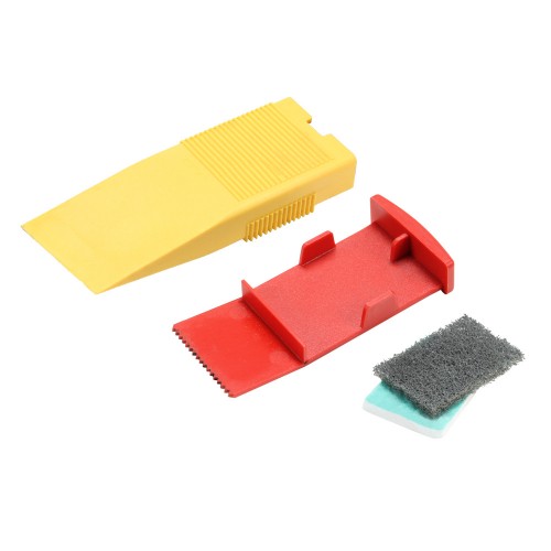 Reparatur-Kit für Flightcase Oberflächen schwarz/grau/b