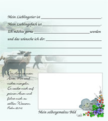 Meine Freunde (Freundebuch) - Auslauf