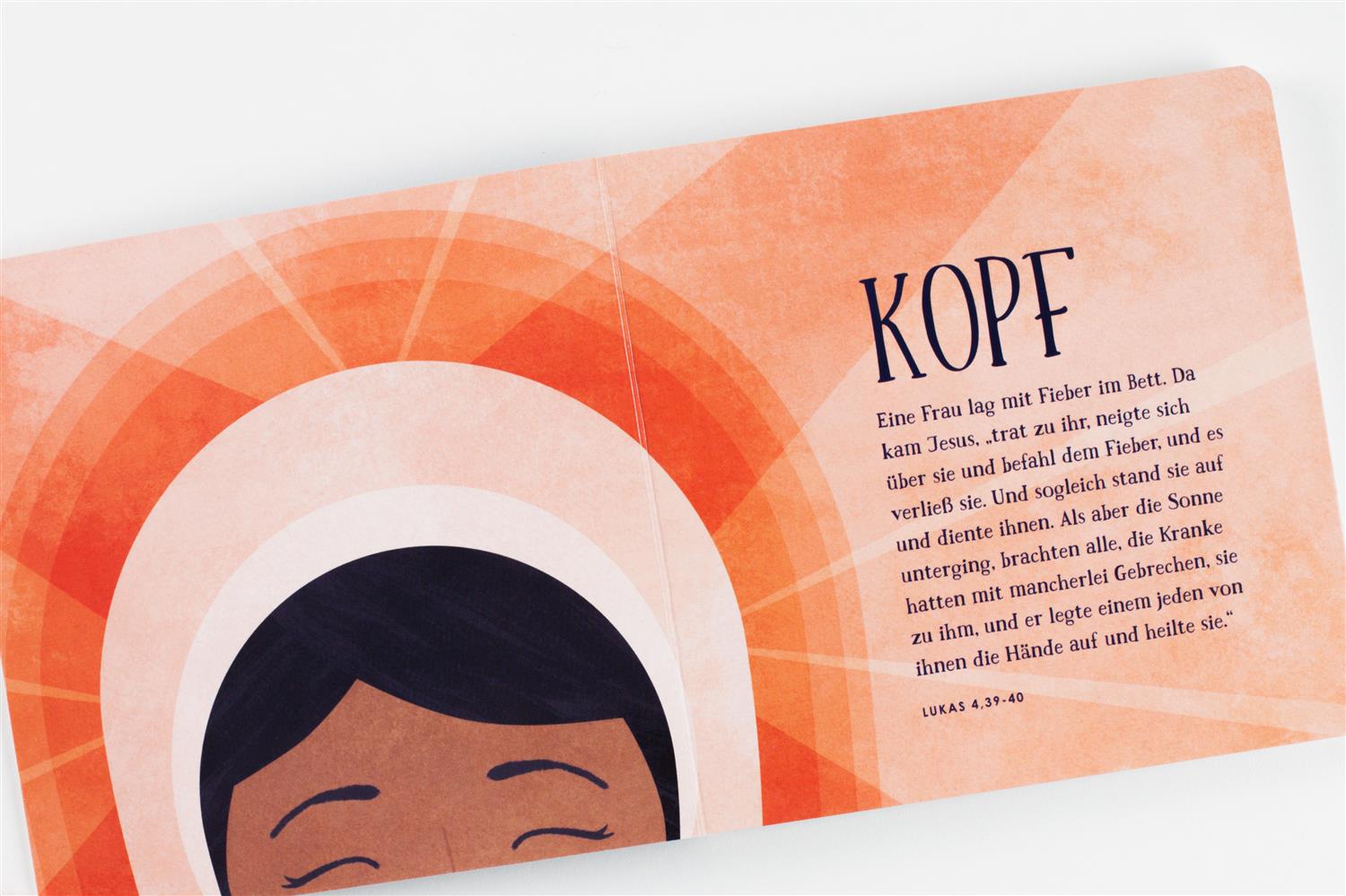 Jesus heilt - Eine Glieder-Fibel (Pappebuch)