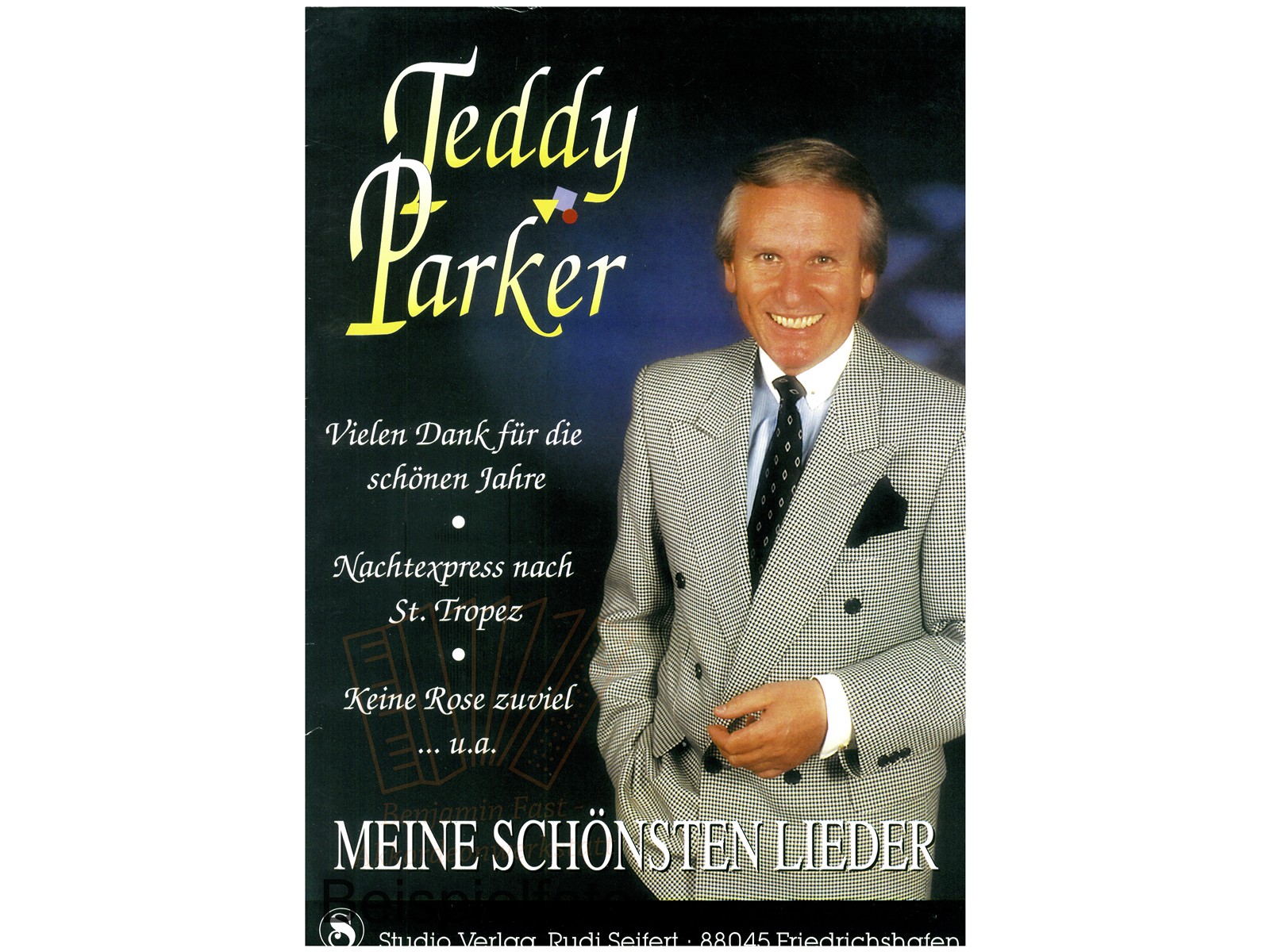 Meine schönsten Lieder, Teddy Parker - Antiquariat