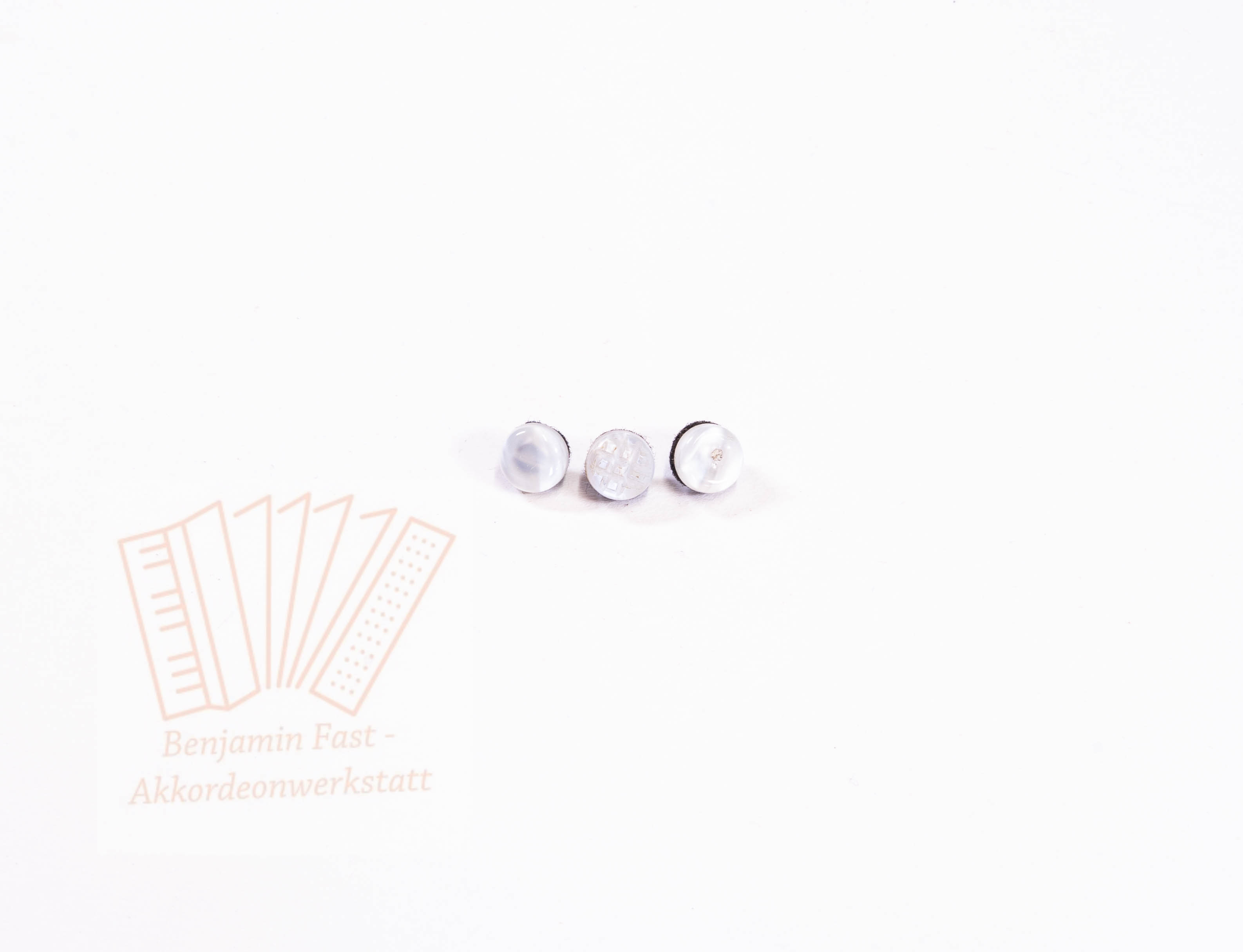 Bassknopf Hohner mit Gewinde 8,4mm, gebraucht