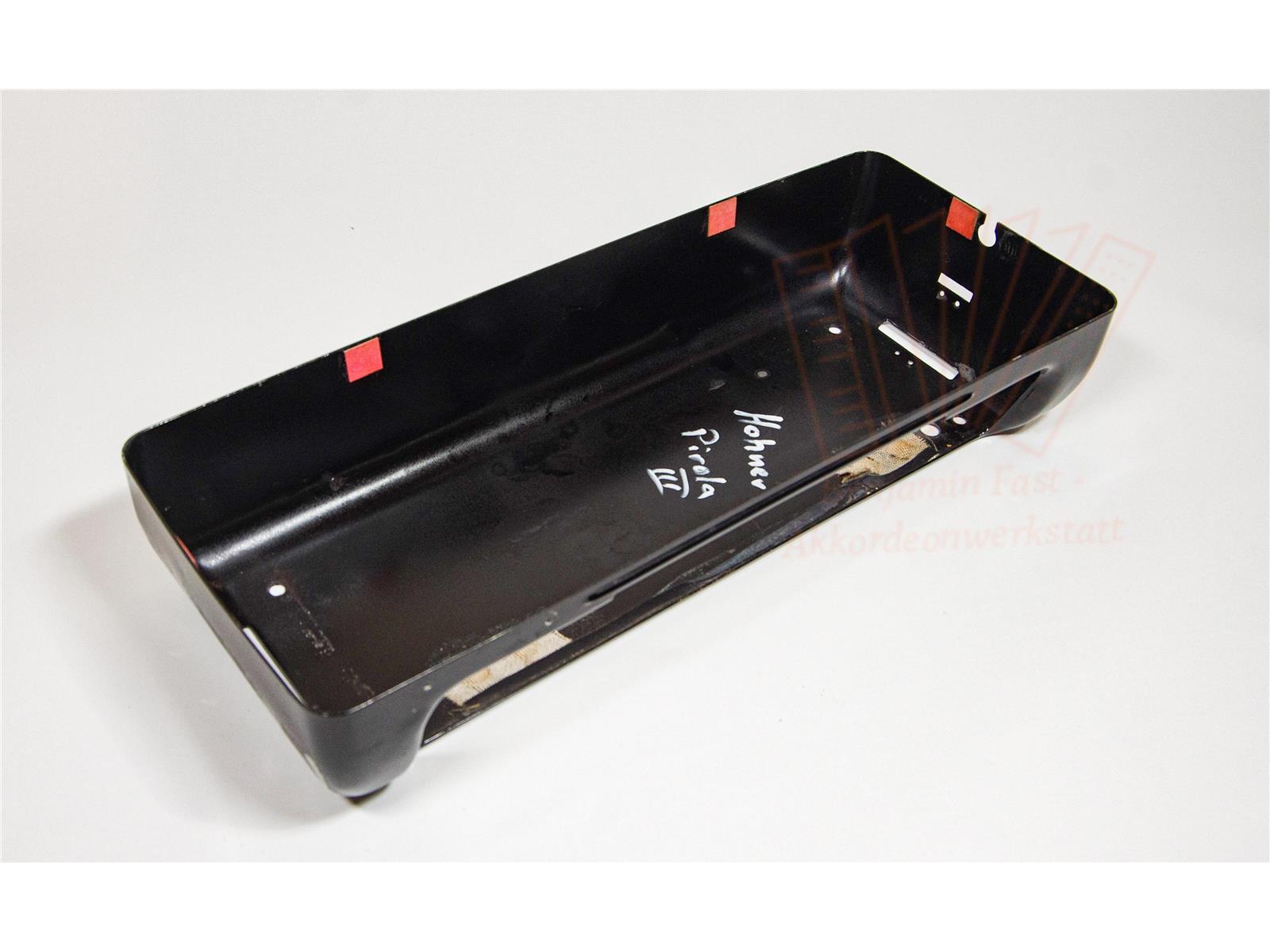 Basshaube Hohner Pirola III schwarz - stark gebraucht