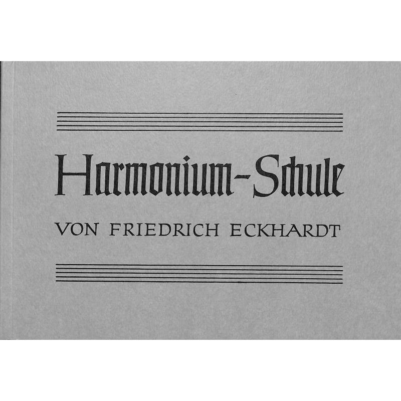 Harmonium Schule, Eckhardt Harmonium Schule, Eckhardt