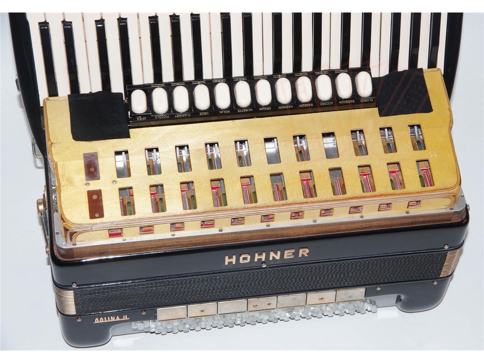 Akkordeon Hohner Golina II 41/120/V/12/7, gebraucht