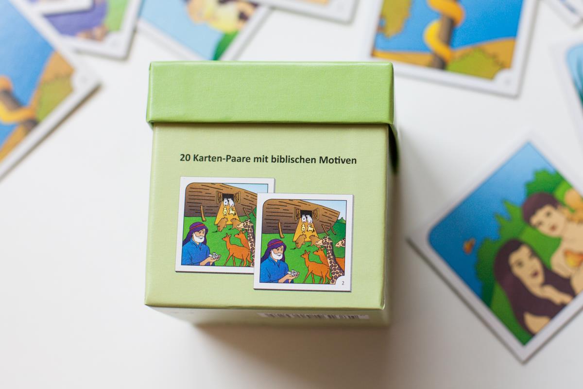 Bibel-MEMO-Spiel (20 Kartenpaare)