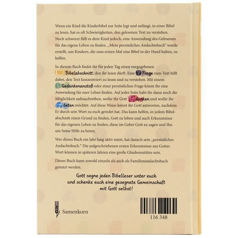 Mein persönliches Andachtsbuch