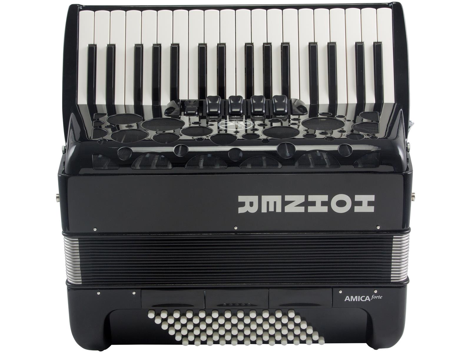 Akkordeon Hohner Amica III 72 Bass schwarz