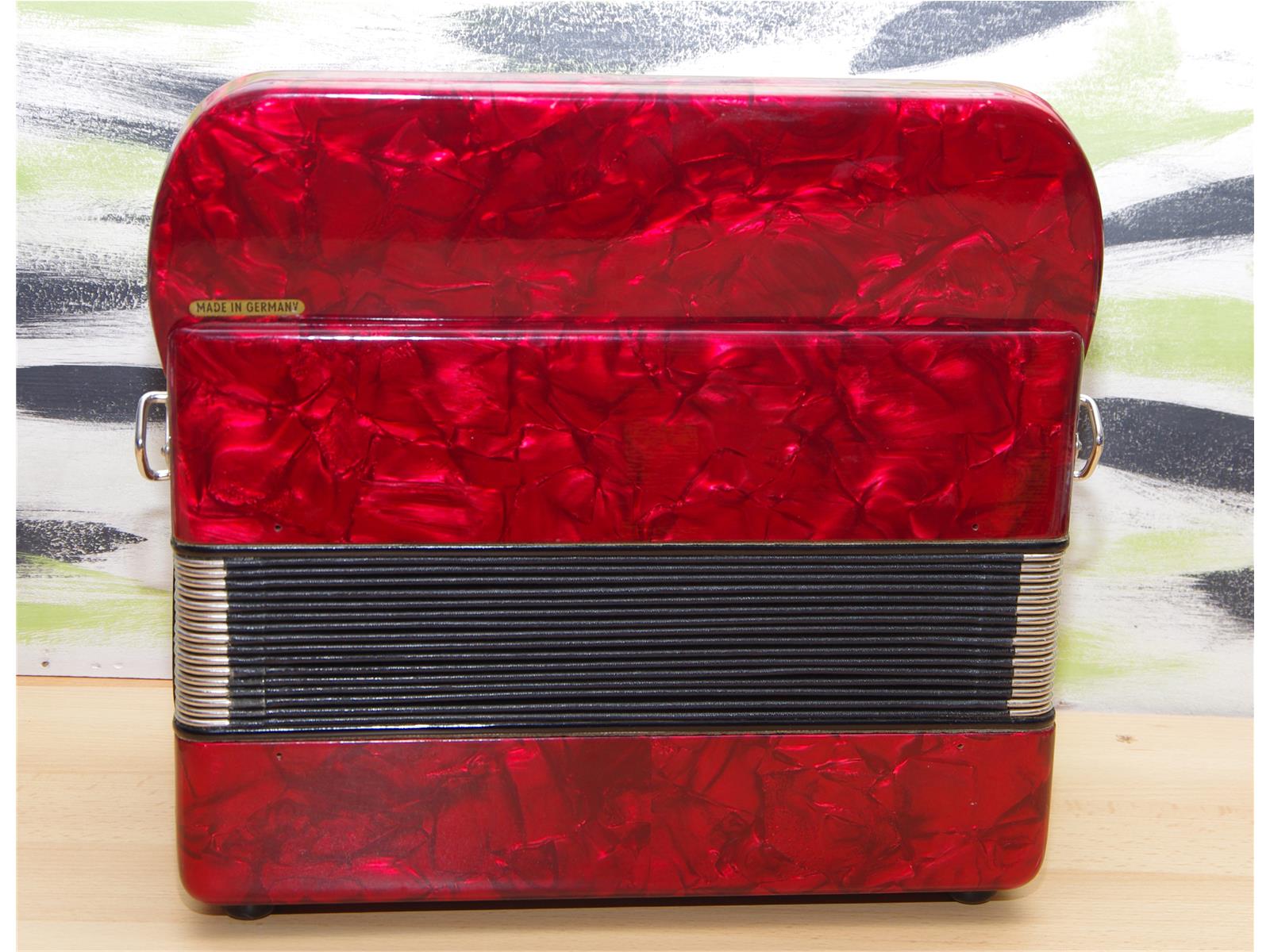 Diatonische Harmonika Meteor C-F - gebraucht