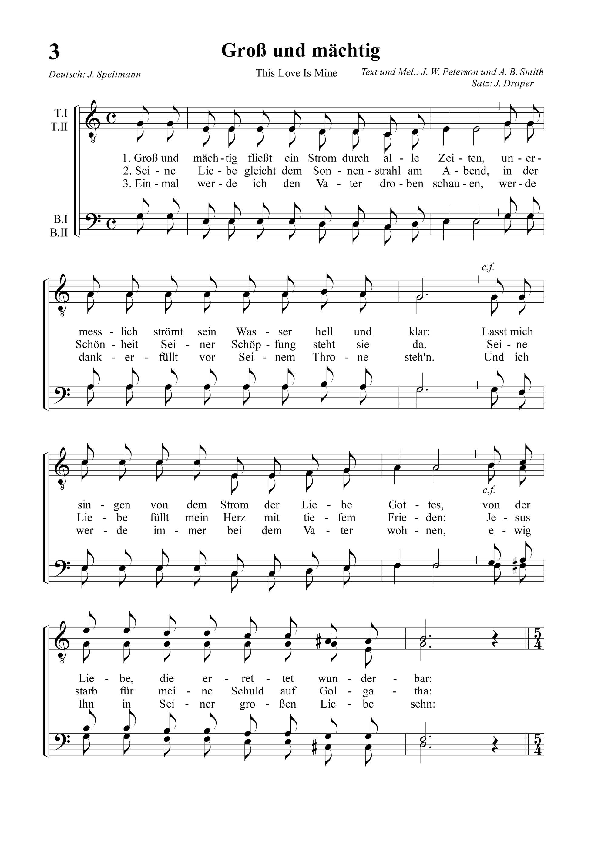 Chorliederbuch - Männerchor