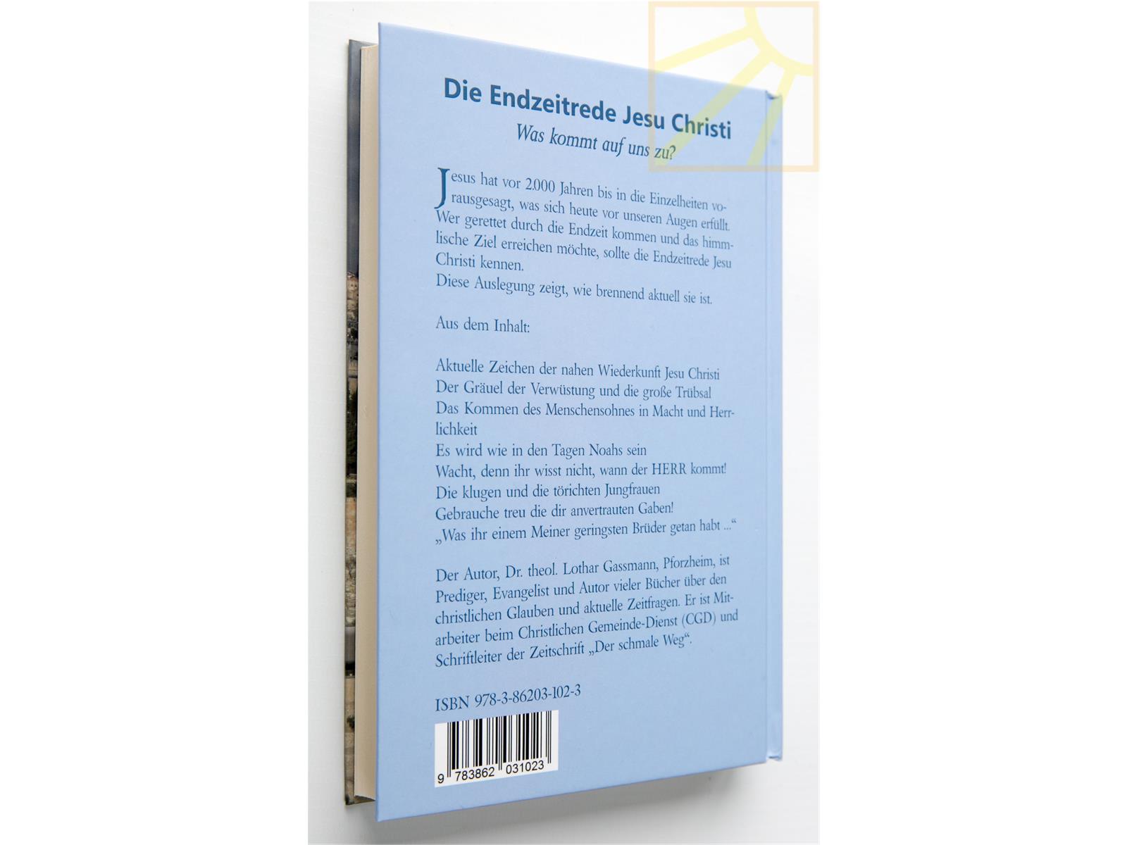 Die Endzeitrede Jesu Christi, Gassmann