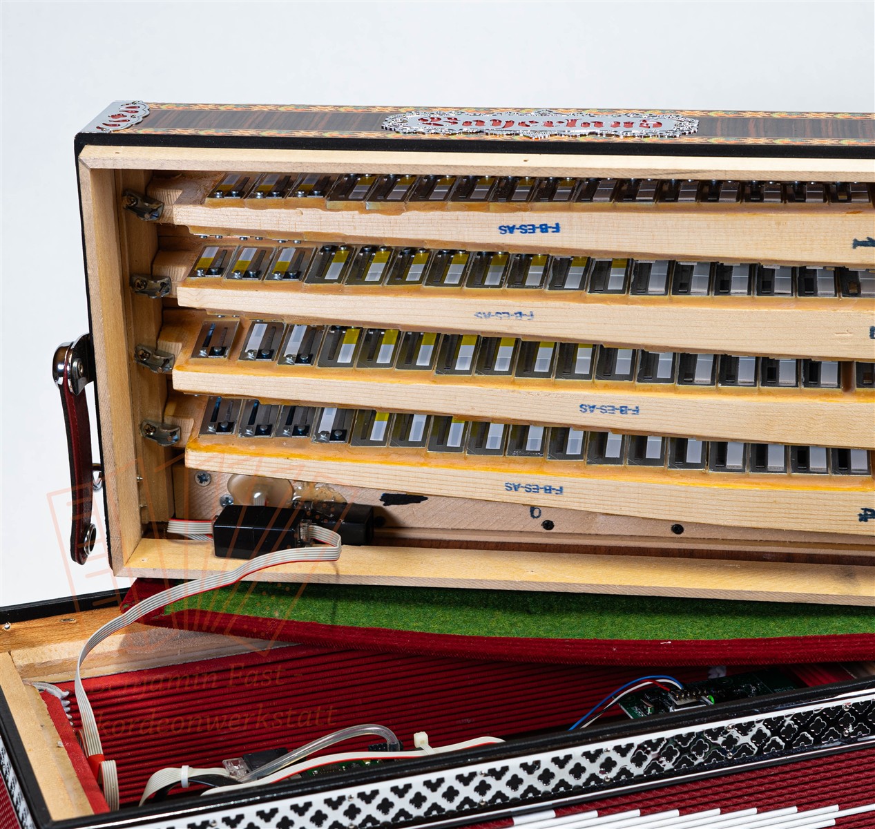 Steirische Harmonika Bayerland FBEsAs HDS, gebraucht