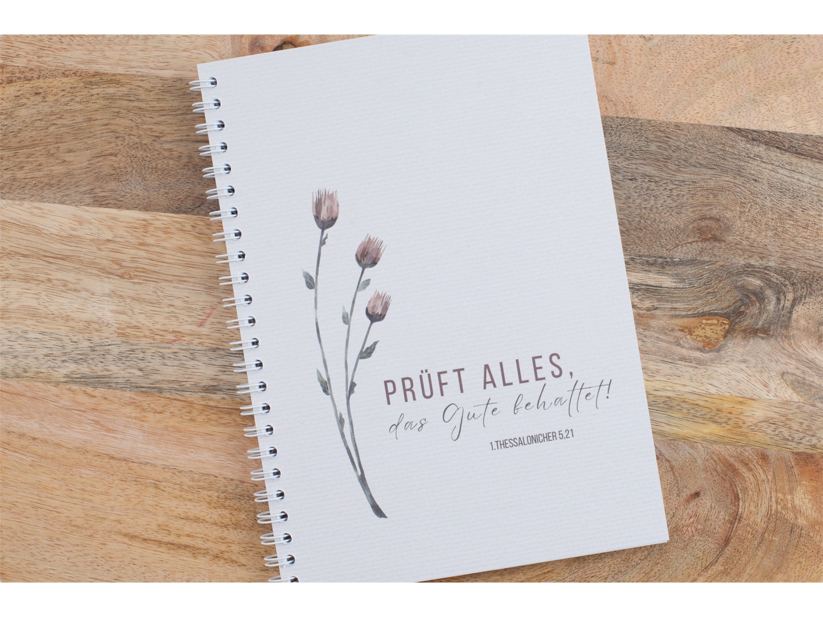 Prüft alles - DIN A5 Ringbuch für Notizen